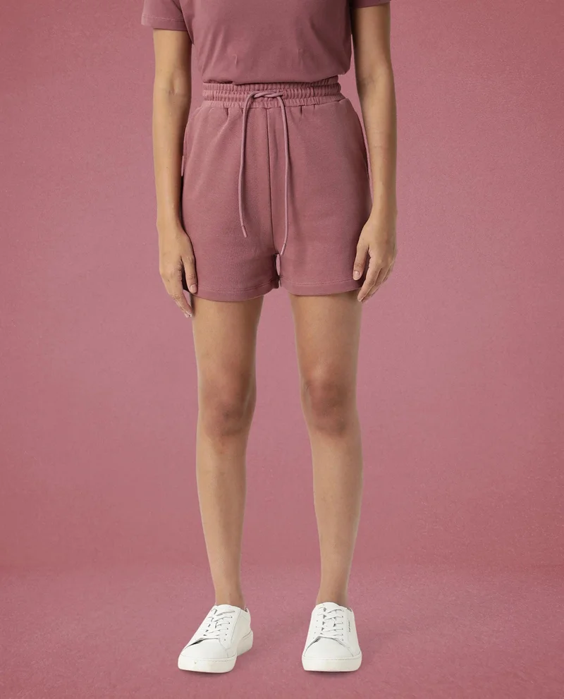 Rareism Women's Mid Rise Shorts
