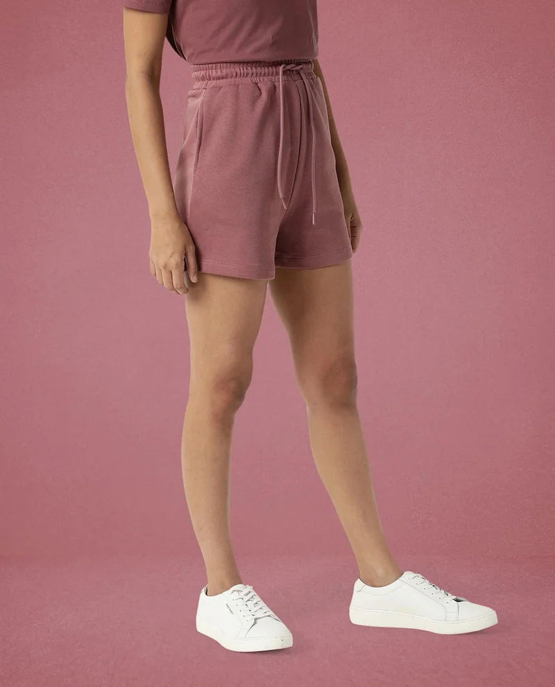 Rareism Women's Mid Rise Shorts