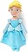 Jay Franco Kids Plush Pillow Buddy 20 Inches UltraSoft Stuffed Plushie Cozy Pillow Official Licensed Product Blue Princess Cinderella - Image 2