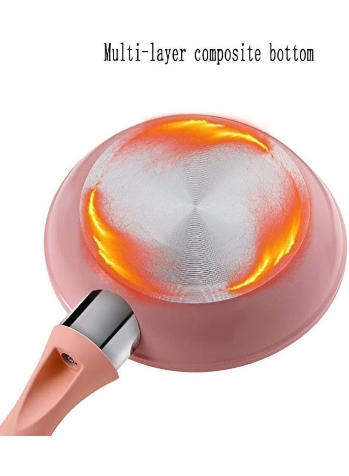 Happy Home Granite Frying Pan, Non-Stick Cooking Pan for Cooking Steaks, Fried Eggs, Beef, Pancakes - 12cm - Image 3