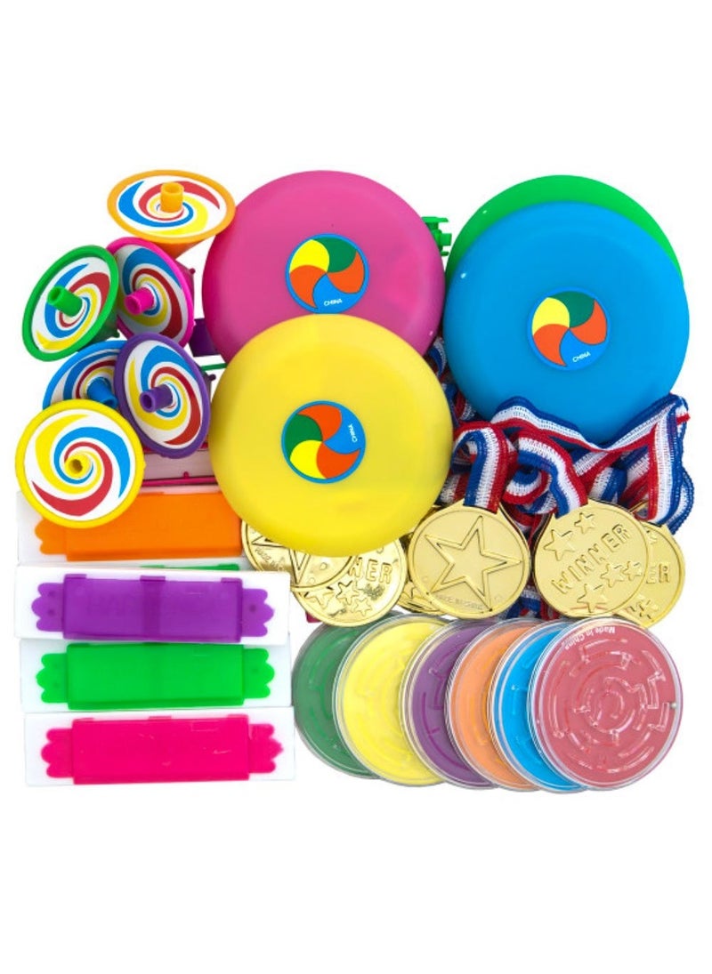 Unique Mini Game Toy Mix Plastic Multicolor 36-Pack - Image 1