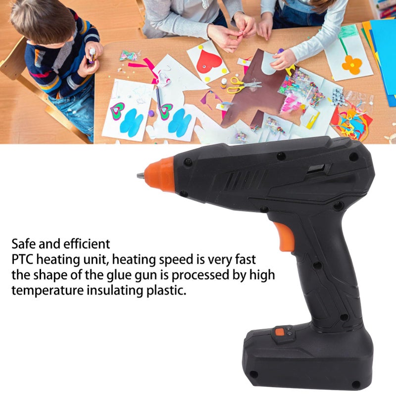 USB Rechargeable Hot Melt Glue Gun ABS Material 5200mAh Battery Mini Portable Fast Heating Leak Proof Nozzle for DIY Crafts - Image 3