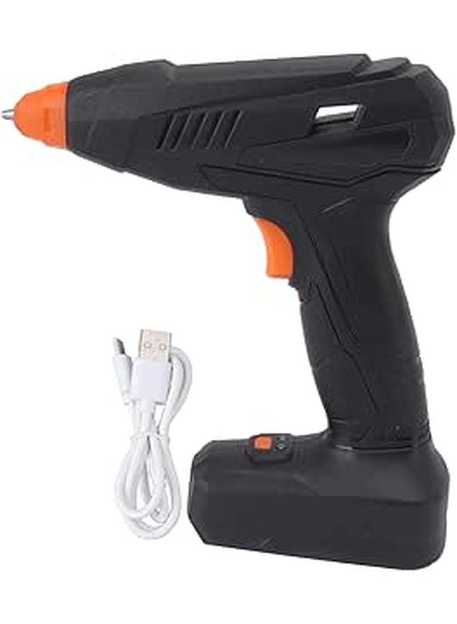 USB Rechargeable Hot Melt Glue Gun ABS Material 5200mAh Battery Mini Portable Fast Heating Leak Proof Nozzle for DIY Crafts - Image 1