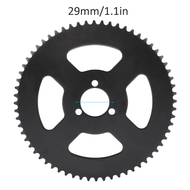 Rear Sprocket Steel T8F 64T 29mm For 49cc Mini ATV Quad Pit Dirt Bike - Image 3