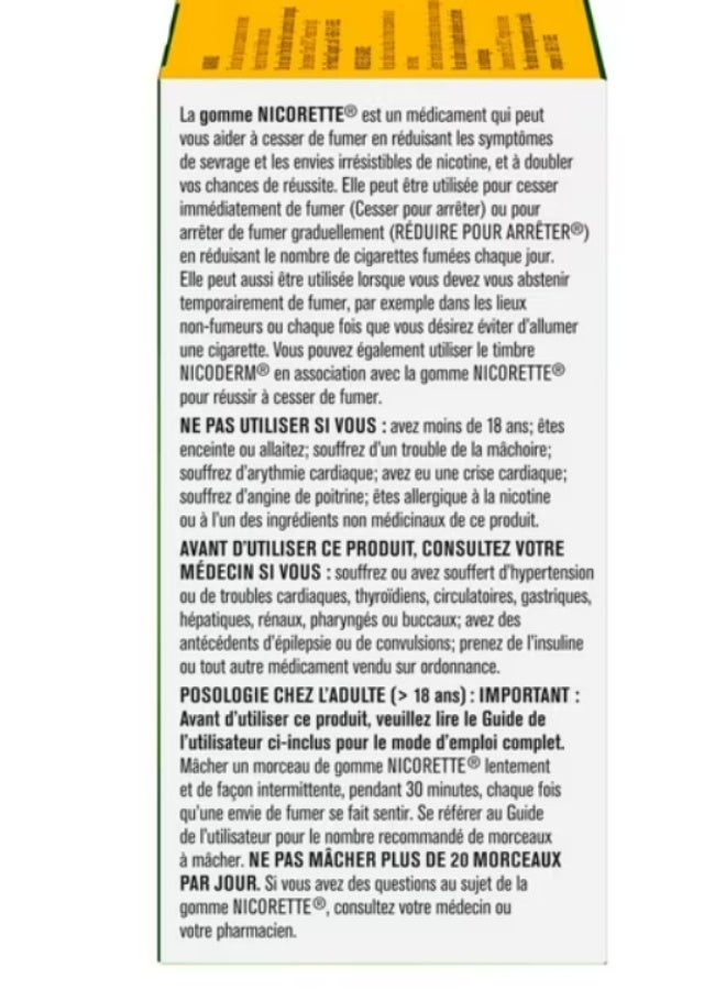 Nicorette Fresh Fruit 2mg Gum 105 Pieces - Image 4