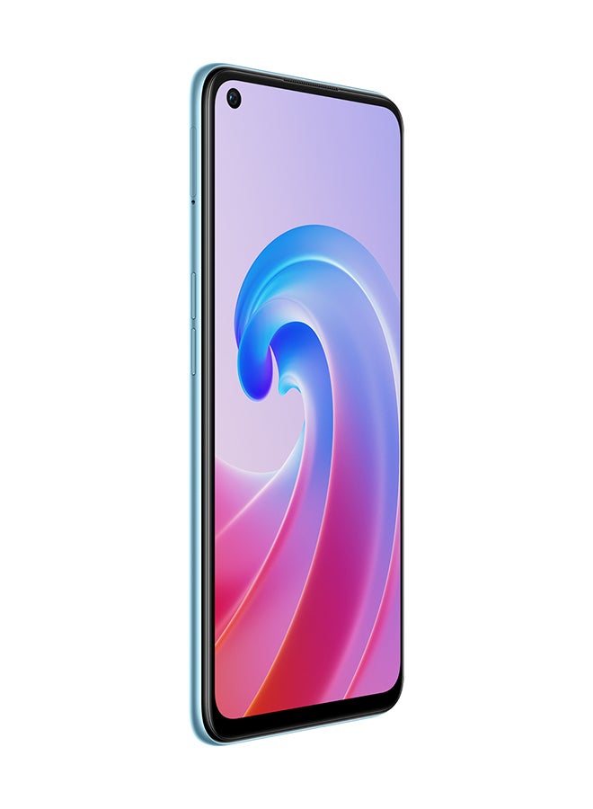 أوبو A96 Dual SIM Sunset Blue 8GB RAM 256GB 4G LTE With 6 Months Screen Warranty -Middle East Version - Image 4