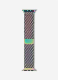 Apple Watchband 42mm 44mm 45mm 49mm Milanese Apple Watch Strap – Premium Stainless Steel Adjustable Mesh Band for Apple Watch Series 1-8 & SE, Elegant & Durable, Comfortable Fit for Men & Women, Ideal for Daily Wear