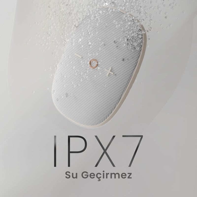 هاي فيوتشر مكبر صوت لاسلكي ASCENDO 20W – تصميم فائق النحافة، بلوتوث 5.3، مقاوم للماء IPX7، اقتران وتشغيل، عمر بطارية 15 ساعة، مكبر صوت محمول للاستخدام الخ��رجي بصوت قوي، وردي، HBB10 - Image 3