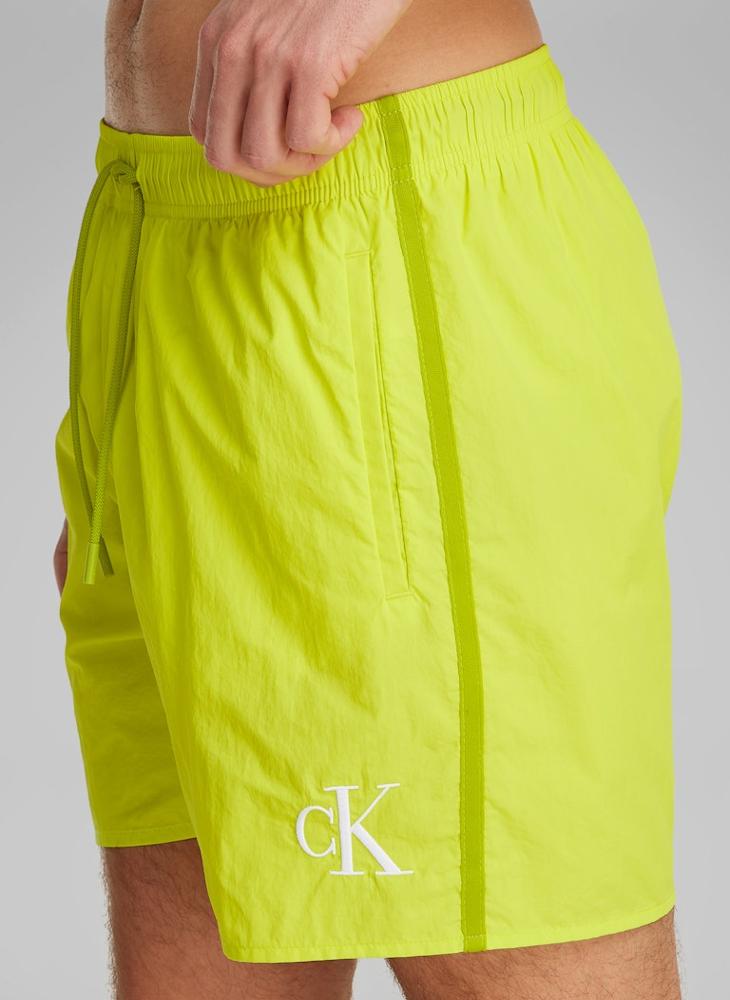 Calvin Klein Jeans Medium Swim Shorts With Drawstring  - Image 3