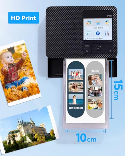COLORTY Compatible with Canon Selphy CP1300 CP1500 Ink and Paper, KP-108IN 3 Color Ink Cartridges, 108 Sheets 4 x 6 Paper Glossy, Compatible with Canon Selphy CP1200 CP1000 CP910 CP900 CP810 - Image 3