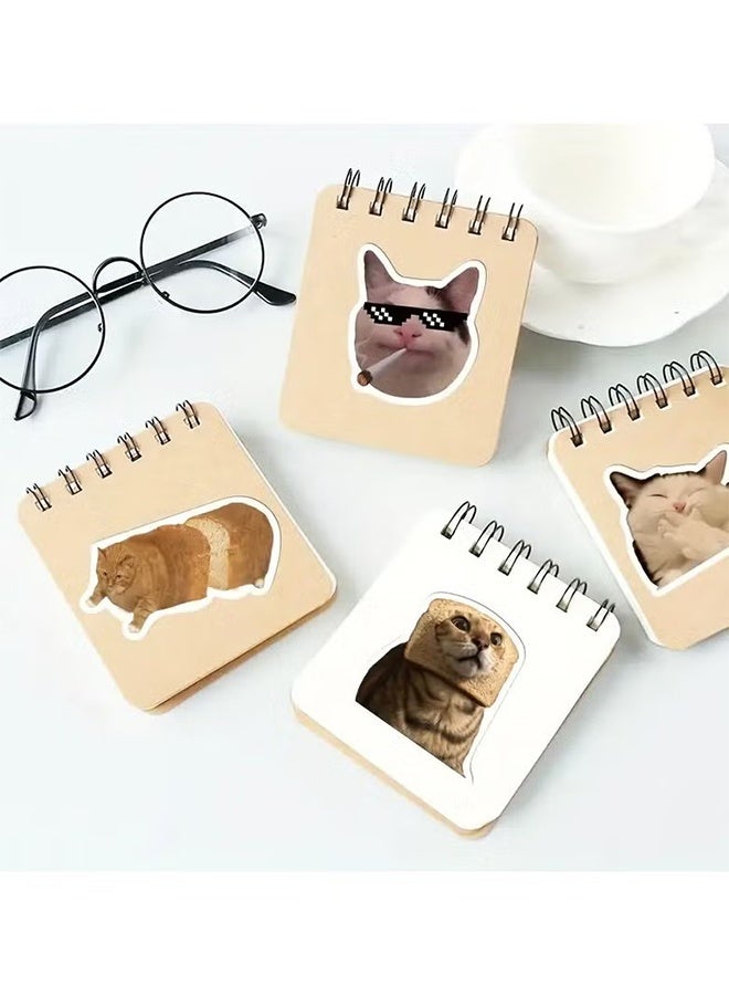 واي جيه مجموعة من 50 ملصقا للتعبير من طراز كات، وشارات PVC الزخرفية لحقائب الهاتف، والغيتار، والخوذ، ولوحات التزلج، والحواسيب المحمولة، وزجاجات الماء، وضد الماء، واللاصق - Image 4