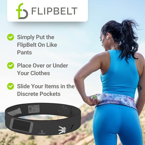 FlipBelt Men's FB0114-CAR-XL.1, Carbon, Extra Large - Image 5