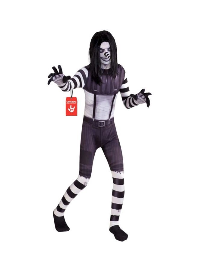 Morphsuits Kids Laughing Jack Urban Legend Zalgo The Rake Scary Halloween Costume Large - Image 1