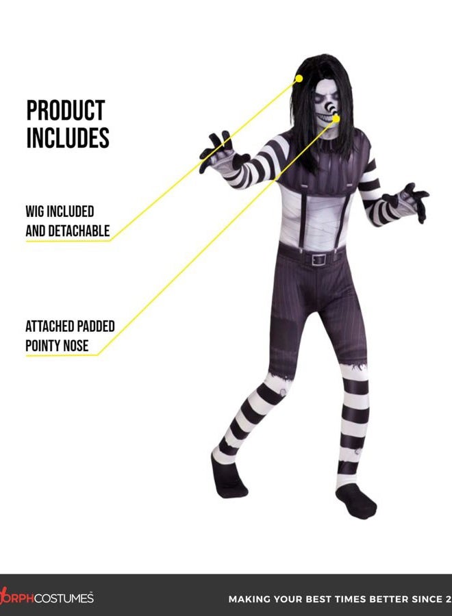Morphsuits Kids Laughing Jack Urban Legend Zalgo The Rake Scary Halloween Costume Large - Image 2
