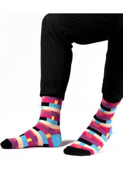 Ozzy Socks Box Patterned Socks  - Image 1
