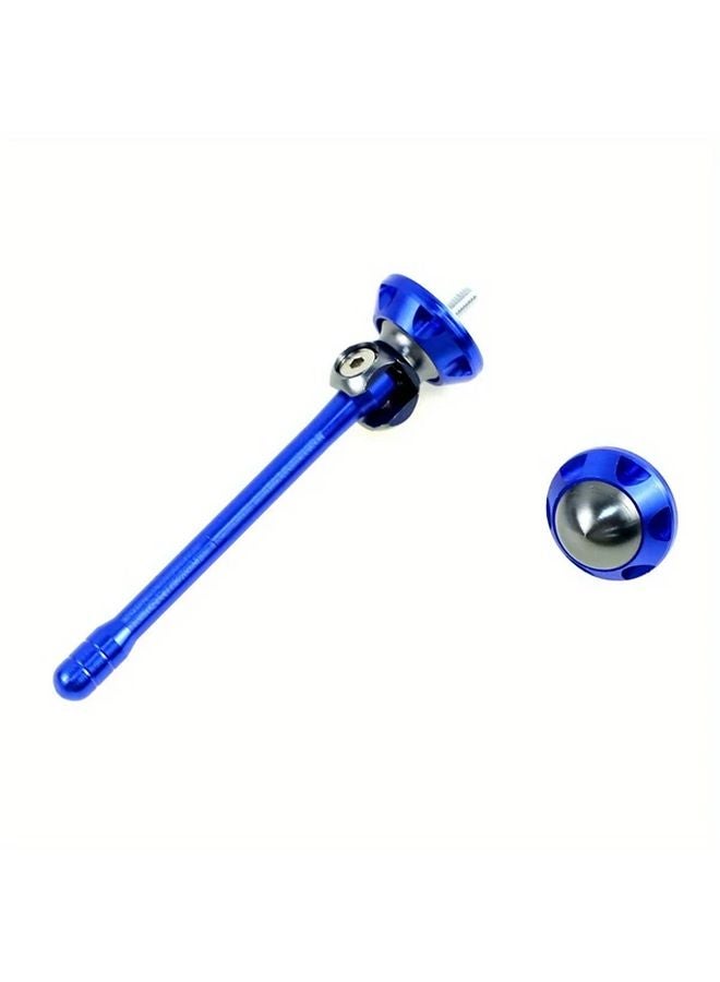 Black Universal License Plate Screws Car Motorcycle Decorative Bolts - Image 5