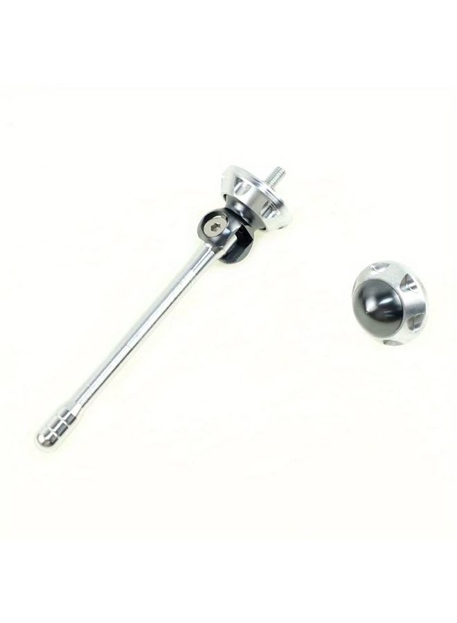 Black Universal License Plate Screws Car Motorcycle Decorative Bolts - Image 4