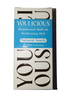 YOULICIOUS Deodorant Roll on Whitening DEO Natural Touch 48 Hrs Protection