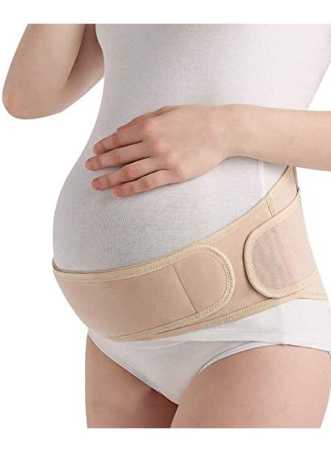 Generic Essel Pregnancy Support Belt - Pregnancy Support Belt Belly and Back Support Belt / Pregnancy Belt / Adjustable Pregnancy Belt Baby Hernia Belt (Colour: B)  - Image 1