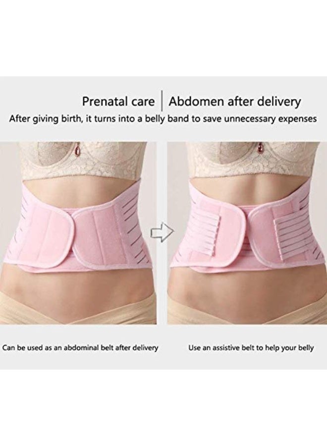Generic Essel Pregnancy Support Belt - Pregnancy Support Belt Belly and Back Support Belt / Pregnancy Belt / Adjustable Pregnancy Belt Baby Hernia Belt (Colour: B)  - Image 3