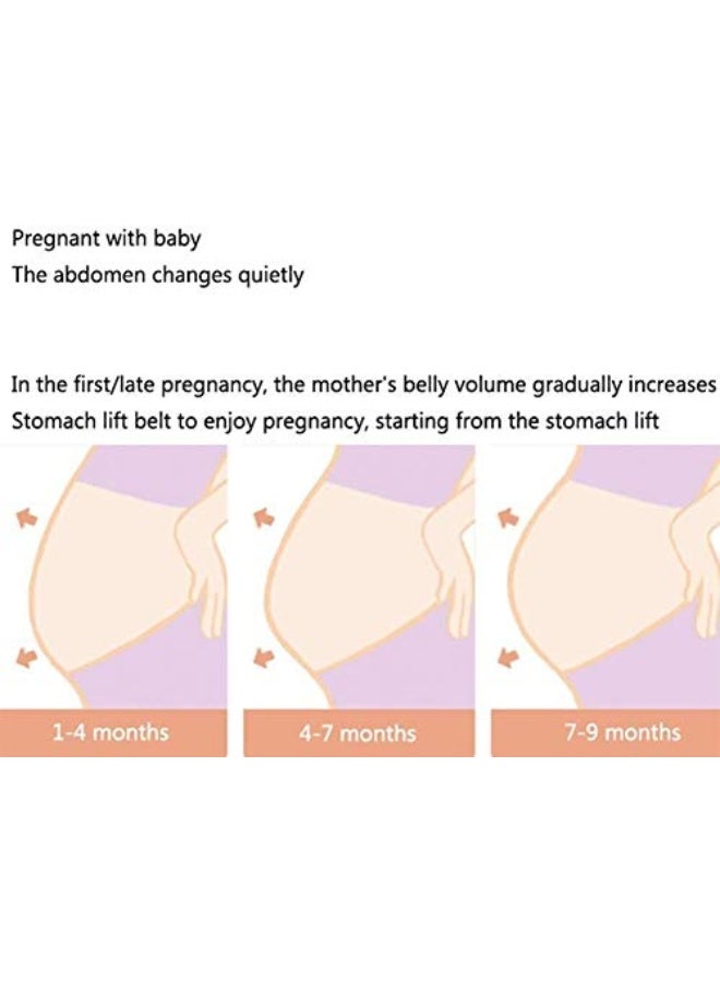 Generic Essel Pregnancy Support Belt - Pregnancy Support Belt Belly and Back Support Belt / Pregnancy Belt / Adjustable Pregnancy Belt Baby Hernia Belt (Colour: B)  - Image 4