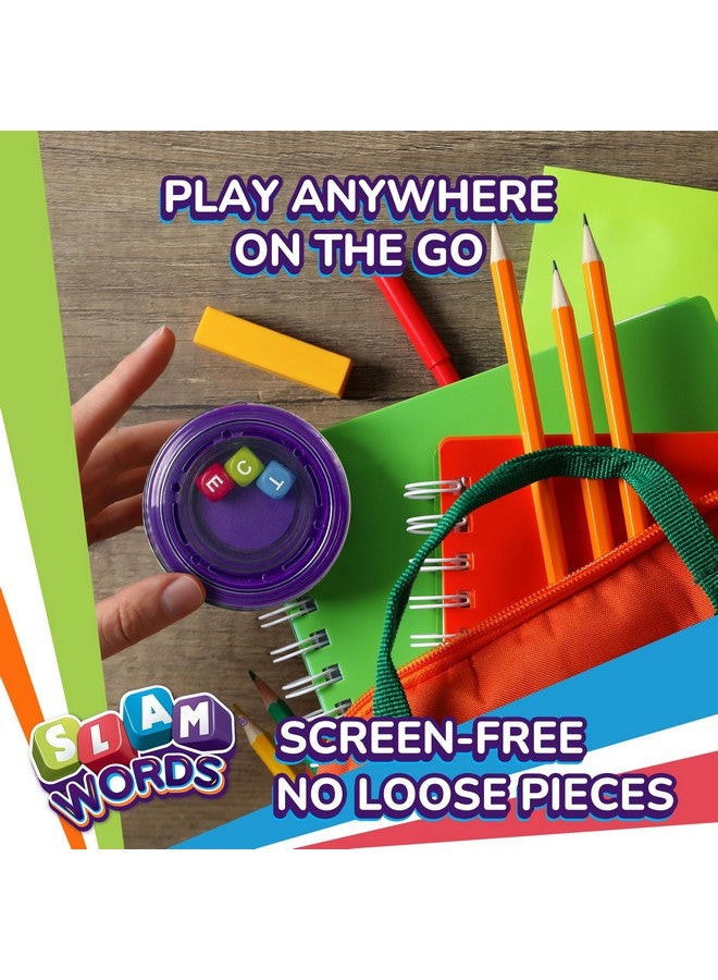 FoxMind Games لعبة الكلمات السريعة من فوكسميند، ألعاب نرد الأبجدية التعليمية لتحسين المفردات، ألعاب لوحية للسفر لمدة 20 دقيقة لعدد 2 أو أكثر، ألعاب لوحية للكلمات لليالي العائلية، الحفلات - Image 5