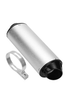 SYOSI 28mm Exhaust Pipe Muffler Silencer Clamp and Gasket for 50cc 110 125cc Coolster Sport-B Taotao Chinese Dirt pit bike Venom ATVs Quad 4 Wheeler-Silver  - Image 1