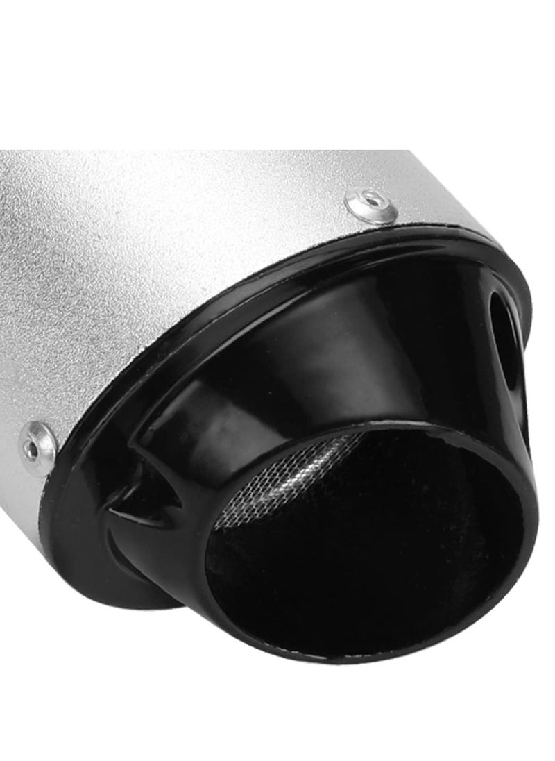 SYOSI 28mm Exhaust Pipe Muffler Silencer Clamp and Gasket for 50cc 110 125cc Coolster Sport-B Taotao Chinese Dirt pit bike Venom ATVs Quad 4 Wheeler-Silver  - Image 5