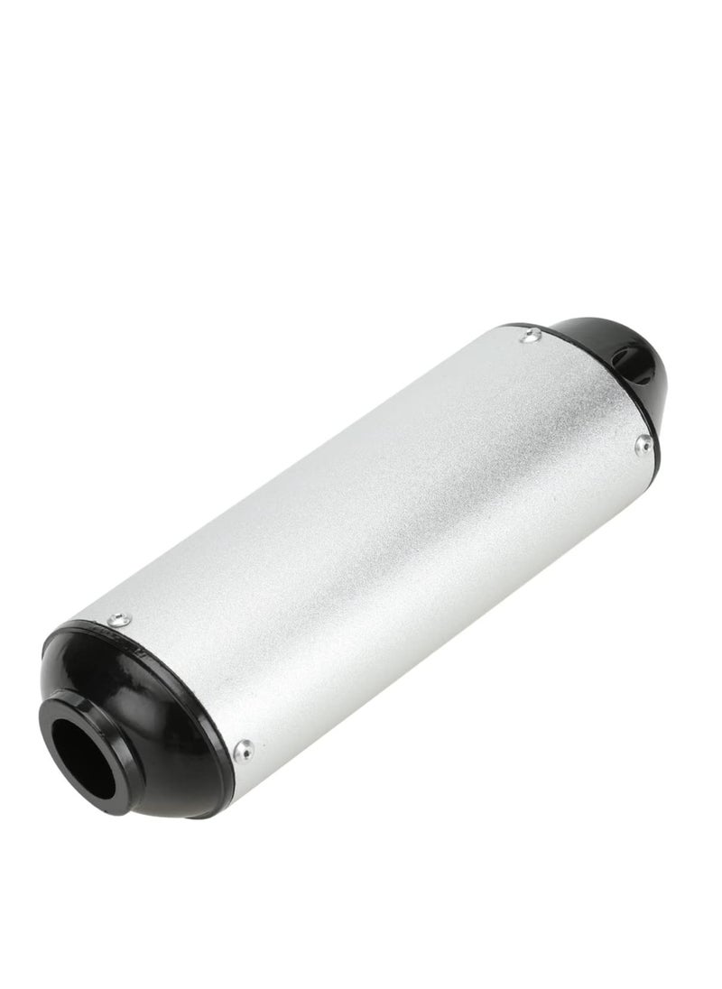 SYOSI 28mm Exhaust Pipe Muffler Silencer Clamp and Gasket for 50cc 110 125cc Coolster Sport-B Taotao Chinese Dirt pit bike Venom ATVs Quad 4 Wheeler-Silver  - Image 2