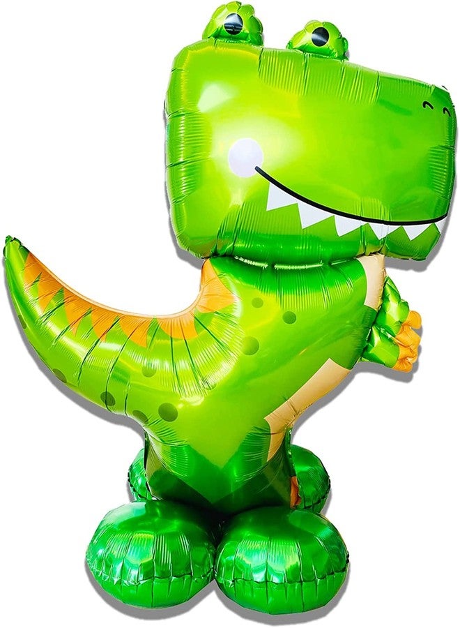 Jagmag® Large Dinosaur Balloons, Giant Self Standing Dinosaur Foil Balloons for Dinosaur Birthday Party Supplies Decorations, Jungle theme Decoration, Animal balloons - Image 1