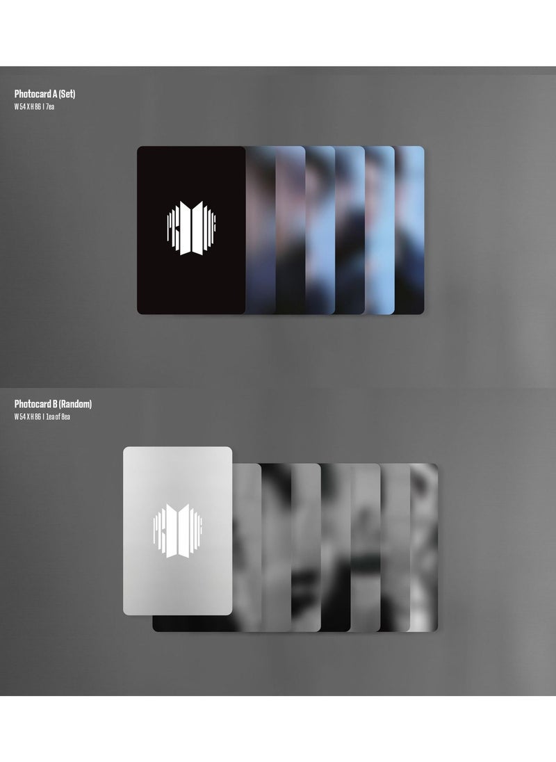 BTS Proof Standard Edition 3CD K Pop Album with 4 Booklets Photocard Set Random Photocard and Postcard