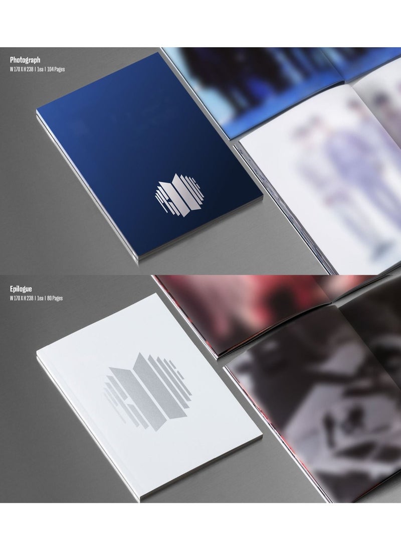 BTS Proof Standard Edition 3CD K Pop Album with 4 Booklets Photocard Set Random Photocard and Postcard