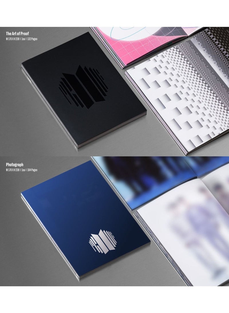 BTS Proof Standard Edition 3CD K Pop Album with 4 Booklets Photocard Set Random Photocard and Postcard
