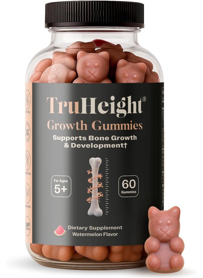 TruHeight  Gummies - Height Growth Maximizer - Natural Height Growth for Kids, Teens, & Young Adults 60 Gummies - Image 1