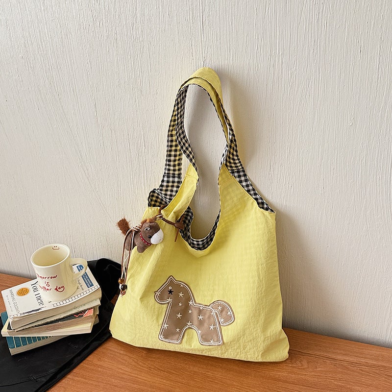 Women's Nylon Tote Bag - Image 2
