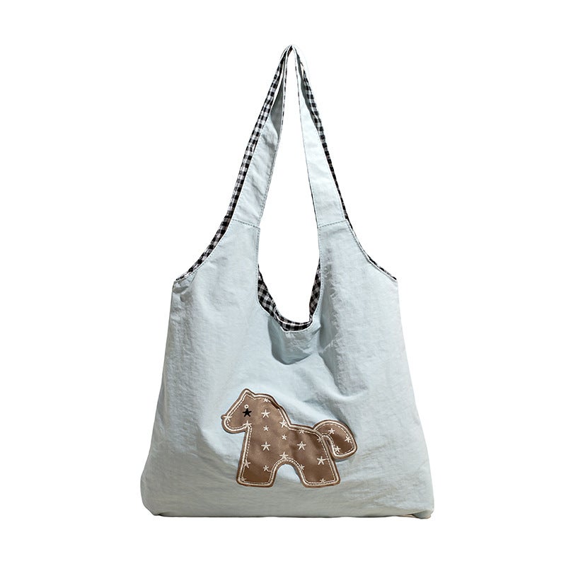 Women's Nylon Tote Bag - Image 5