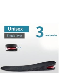 Invisible booster insole pad high lift adjustable cut heel insert booster support absorbent foot pad layer 3cm