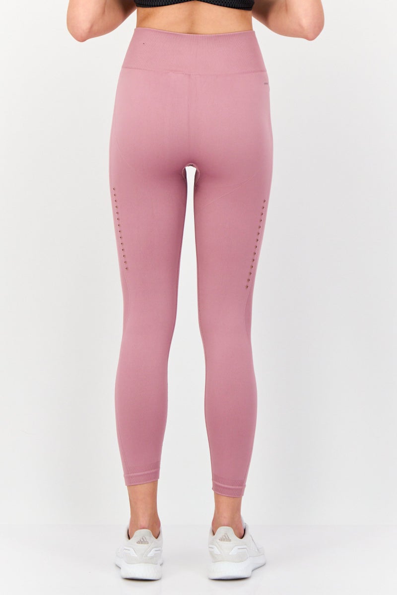 Adidas Women Tight Fit Yoga 7/8 Leggings, Dark Mauve  - Image 2