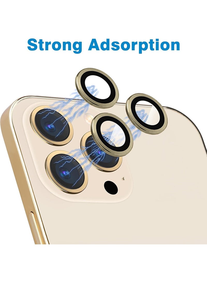 Wtech Premium Camera Lens Film Protector Shield For Apple iPhone 15 Pro Max 2023 Clear/Brown - Image 3