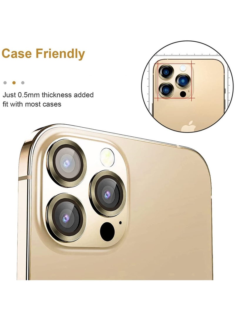 Wtech Premium Camera Lens Film Protector Shield For Apple iPhone 15 Pro Max 2023 Clear/Brown - Image 2