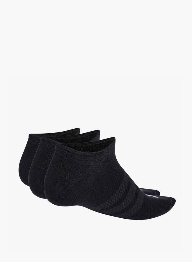 Adidas Men No Show Sports Socks - Set Of 3 - Image 2