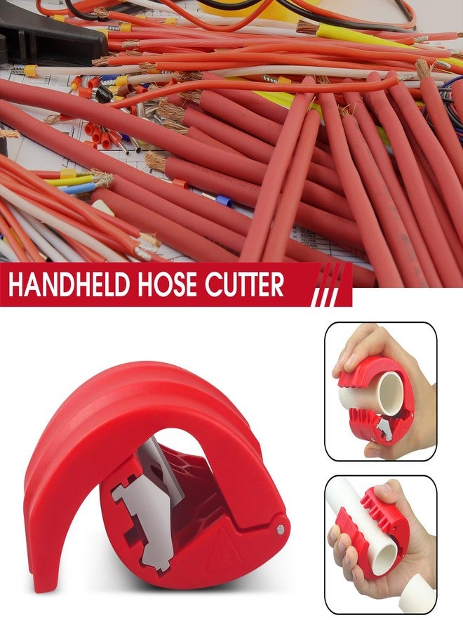 قاطع أنابيب PVC من Frmingzhao، أداة قطع بلاستيكية، قاطع للأنابيب البلاستيكية وأكمام منع التسرب، 72 مم - Image 4