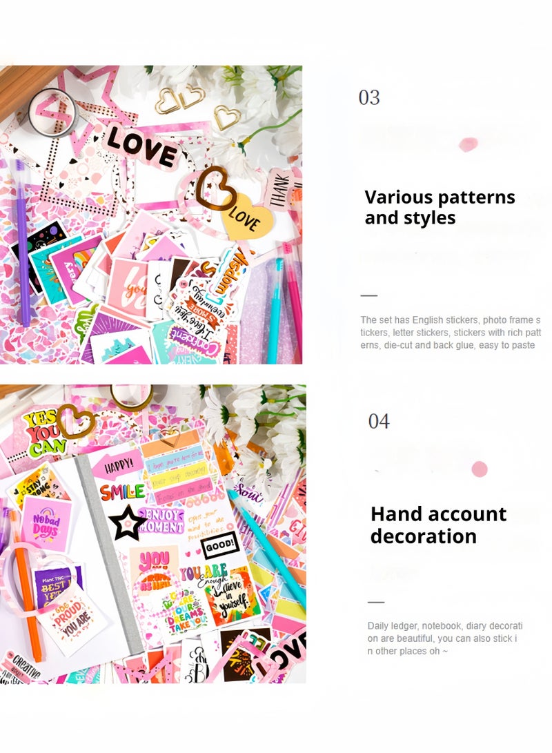 Wisalia DIY Journal Kit for Girls with Varity Accessories,DIY Journal Set for Tween Teen Girls,Stationery Set,Scrapbook Diary Supplies Set,Journaling Art Crafts Kit,Ideal Gifts for  Girl  - Image 5
