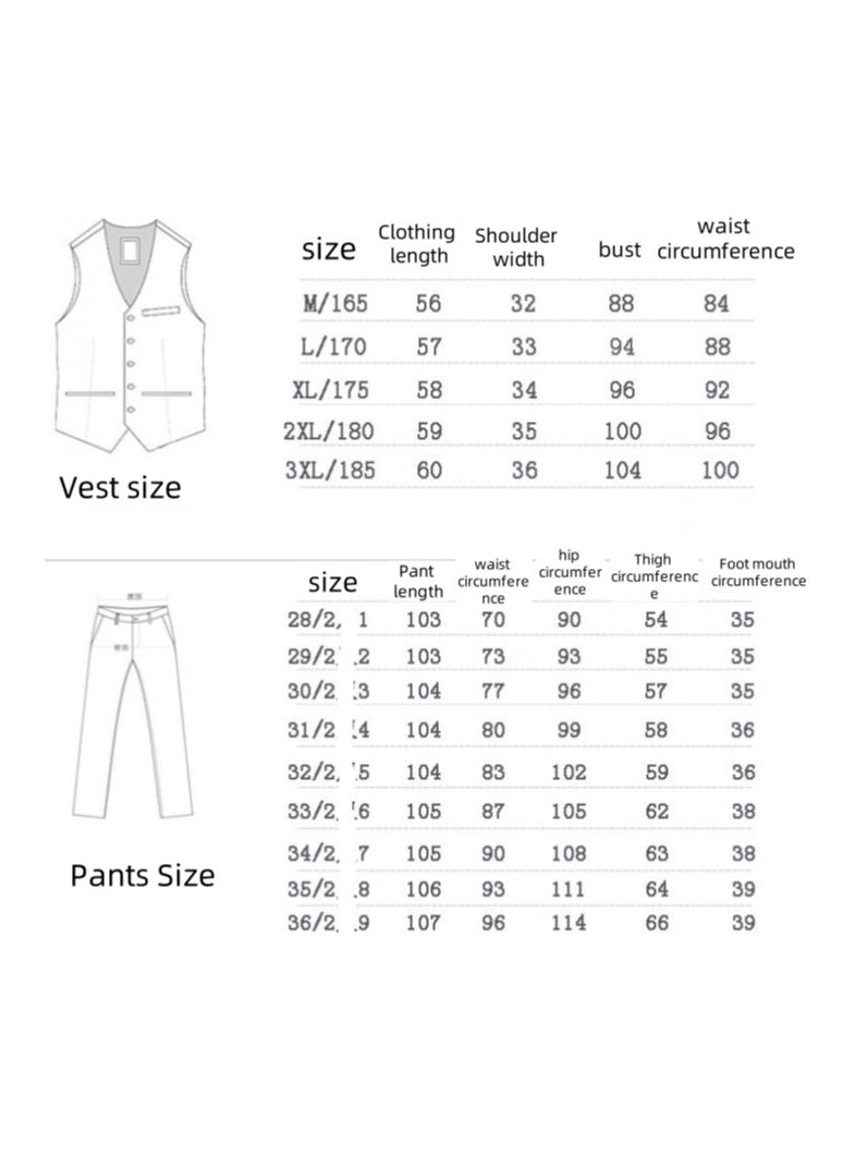 Shougu New Slim Fit Suit Set With Three Pieces  - Image 4