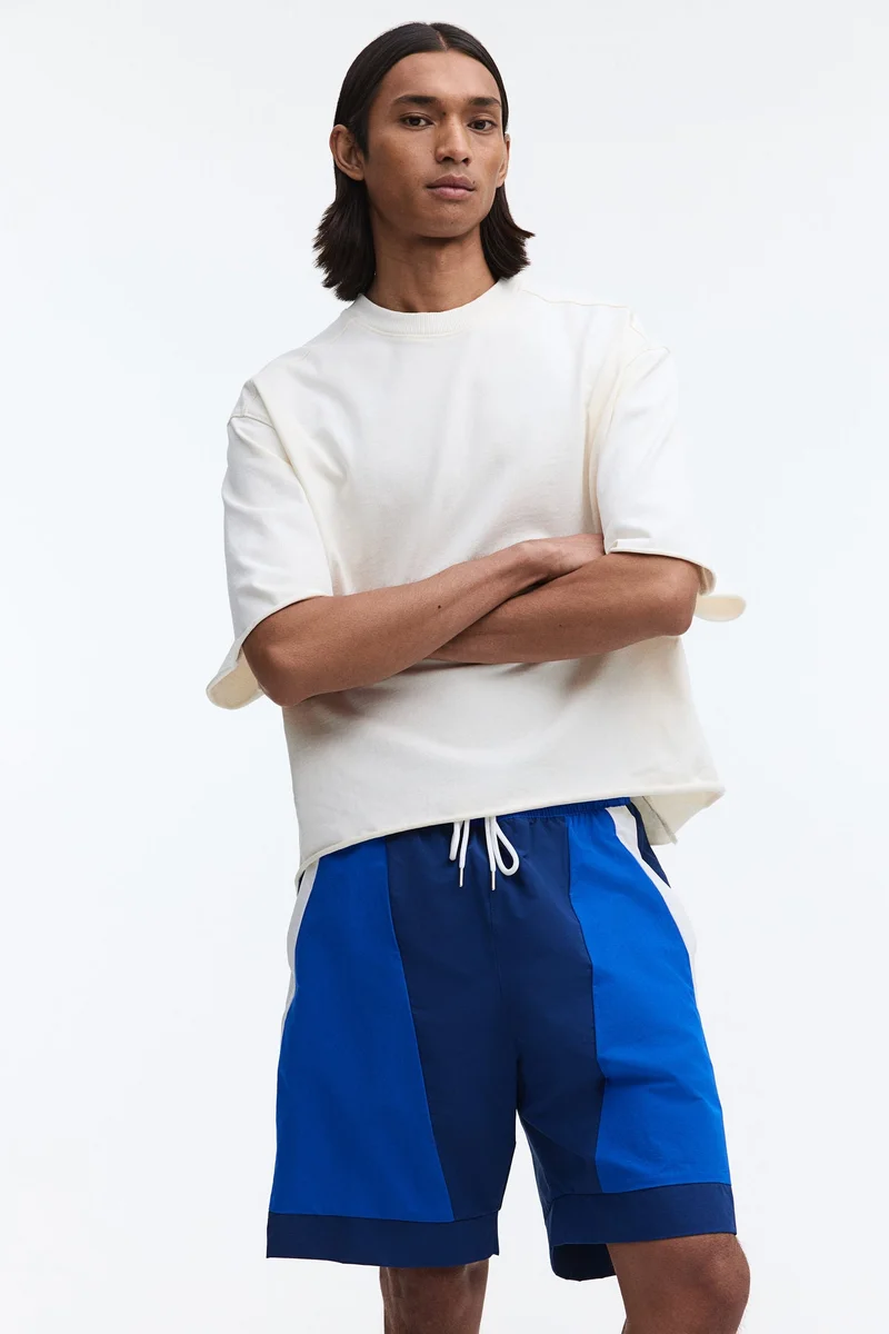 H&M  Loose Fit Track shorts for Men | Best Price UAE