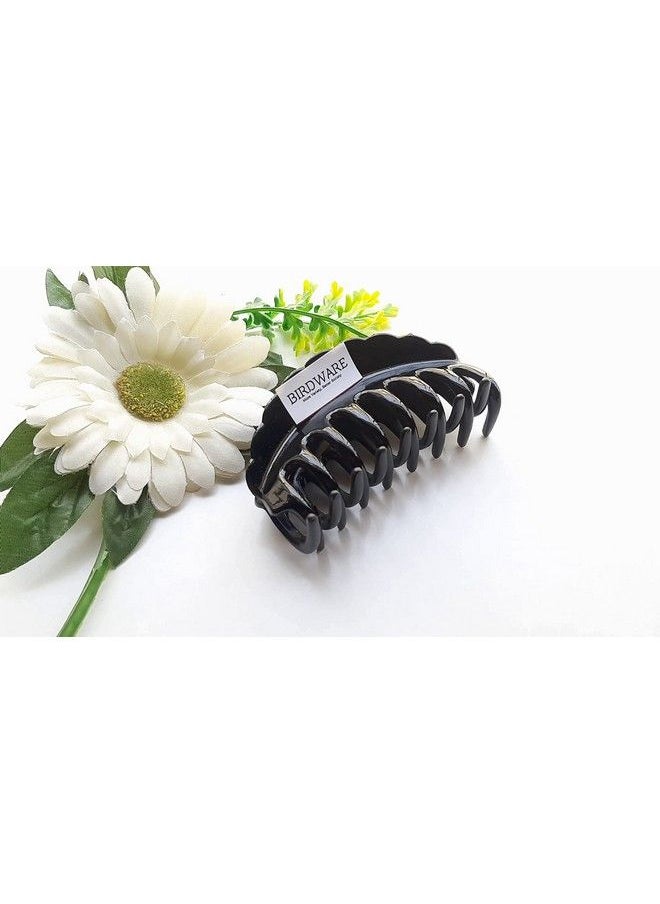 BIRDWARE Hair Clutcher Claw Clip Stone Butterfly Clips Hair Clips For Women & Girls (Pack Of 2 Bigsize Multi Color Acrylic Material)  - Image 3