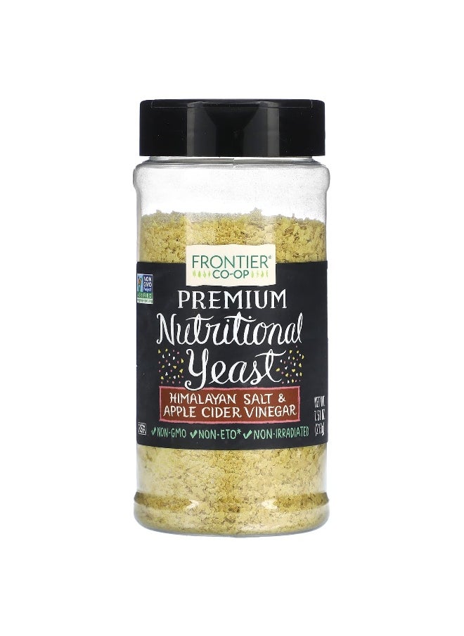 Frontier Co-op Frontier Co-op, Premium Nutritional Yeast, Himalayan Salt & Apple Cider Vinegar, 7.51 oz (213 g)  - Image 1