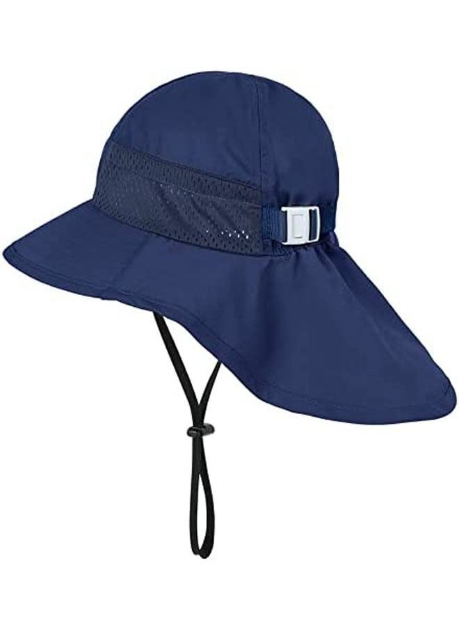 Generic - Baby Sun Hat UPF 50+ Toddler Sun Hat Sun Protection Kids Sun Hat Summer Baby Bucket Hat Cute Baby Beach Hat - Image 1