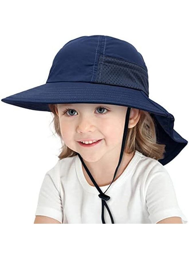 Generic - Baby Sun Hat UPF 50+ Toddler Sun Hat Sun Protection Kids Sun Hat Summer Baby Bucket Hat Cute Baby Beach Hat - Image 1