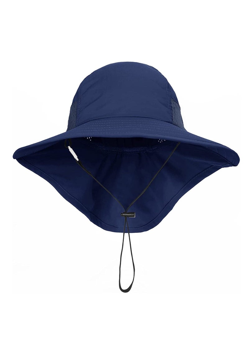 Generic - Baby Sun Hat UPF 50+ Toddler Sun Hat Sun Protection Kids Sun Hat Summer Baby Bucket Hat Cute Baby Beach Hat - Image 1